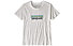 Patagonia Pastel P-6 Logo Organic Crew - T-shirt - donna, White