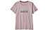 Patagonia Pastel P-6 Logo Organic Crew - T-shirt - donna, Pink