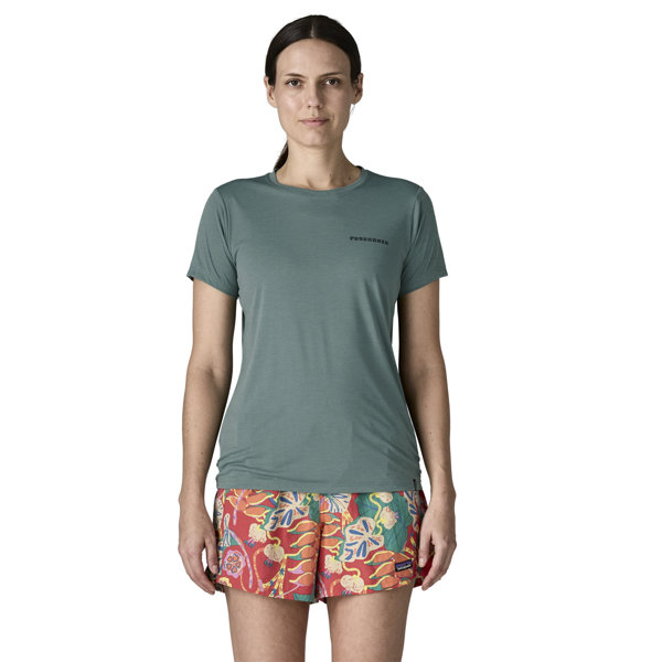 Patagonia Ws Cap Cool Daily - Mother Rays - T-shirt - Damen, Gr. S