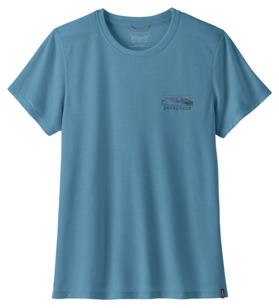 Patagonia Ws Cap Cool Trail - Stratapeaks - T-Shirt - Damen, Gr. S