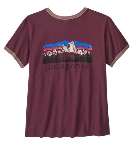 Patagonia Ws Fitz Roy Foothills Ringer, red