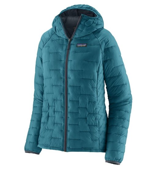 Patagonia Ws Micro Puff Hoody, blue/black