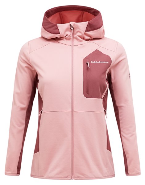 Peak Performance Utility Light Zip Hood W - Fleecejacke - Damen, Gr. S
