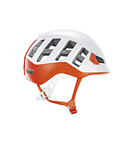Petzl Meteor - Kletter.- und Skitourenhelm, White/Orange