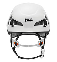 Petzl Meteor - casco arrampicata e scialpinismo, Black/White
