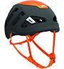 Petzl Sirocco - casco arrampicata, Black/Orange
