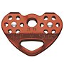 Petzl Tandem - carrucola, Red