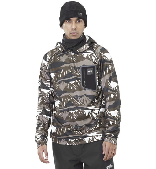 Picture Bake Grid - felpa in pile - uomo. Taglia L