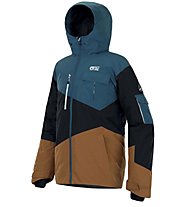 Picture Styler - giacca sci freeride e snowboard - uomo, Blue/Brown