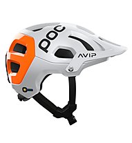 Poc Tectal Race Mips NFC - MTB Helm, White/Orange