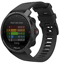 Polar Grit X Pro Zaffiro - orologio GPS multisport, Black