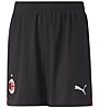 Puma AC Milan 22/23 Replica Jr - pantaloni calcio - bambino, Black/Red
