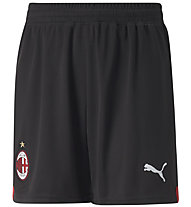 Puma AC Milan 22/23 Replica Jr - Fußballhose - Kinder, Black/Red