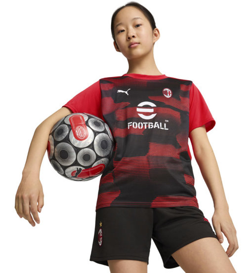Puma AC Milan Prematch Jr - maglia calcio - bambino. Taglia 152