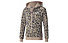 Puma Alpha Aop Full Zip - felpa con cappuccio - ragazza, Brown