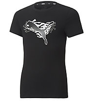 Puma Alpha G - T-Shirt - Mädchen, Black