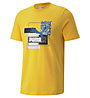 Puma Brand Love - T-Shirt - Herren, Yellow