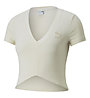 Puma Classics Cropped Slim - T-Shirt - Damen, Beige