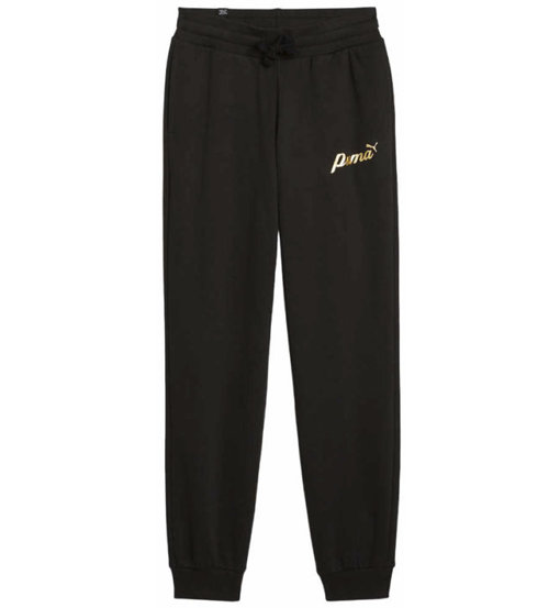 Puma Essential Script Metallic Jr - pantaloni fitness - ragazza