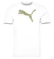 Puma Graphic AW 25218 - T-Shirt - Herren, White
