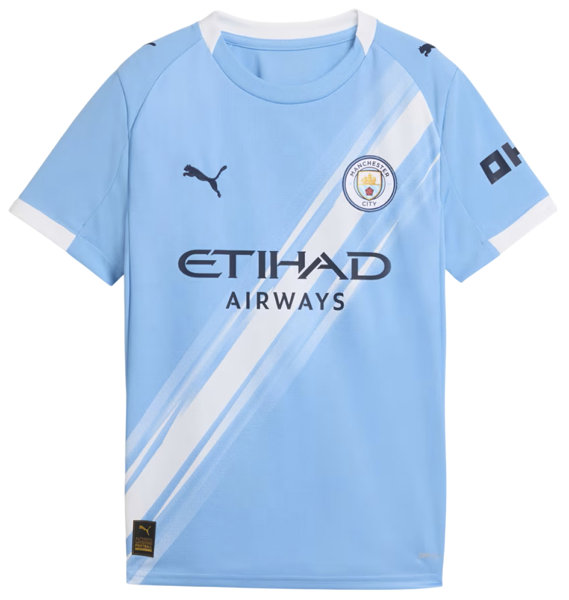 Puma Manchester City 25/26 Home Jr - Fußballtrikot - Kinder, Gr. 140