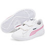 Puma Smash v2 L V PS - sneakers - bambina, White/Pink