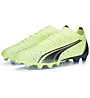 Puma Ultra Match FG/AG - Fußballschuh für festen Boden/Hartplatz - Herren, Light Green/Dark Blue