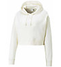 Puma W Classics Cropped - Kapuzenpullover - Damen, White