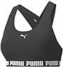 Puma W Mid Impact Feel It B - reggiseno sportivo sostegno medio - donna, Black