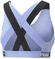 Puma W Mid Impact Feel It B - Sport BHs Mittlerer Halt - Damen, Purple