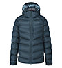 Rab Axion Pro - giacca in piuma con cappuccio - donna, Dark Blue