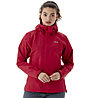 Rab Downpour Eco - giacca trekking - donna, Dark Red