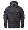 Rab Electron Pro - giacca in piuma con cappuccio - uomo, Black