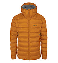 Rab Electron Pro - giacca in piuma con cappuccio - uomo, Orange
