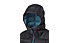 Rab Electron Pro - giacca in piuma con cappuccio - donna, Dark Grey/Blue