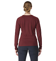 Rab Force LS Tee W - Funktionsshirt - Damen, Dark Red
