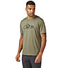 Rab Mantle Mountain Tee M - T-Shirt - Herren, Green