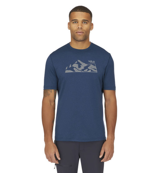 Rab Mantle Mountain Tee M - T-shirt - uomo. Taglia L