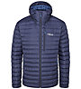 Rab Microlight Alpine - giacca in piuma - uomo, Dark Blue/Light Blue