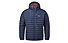 Rab Microlight Alpine - giacca in piuma - uomo, Dark Blue/Brown