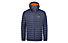 Rab Microlight Alpine - giacca in piuma - uomo, Dark Blue/Orange