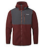 Rab Outpost - giacca in pile - uomo, Red/Grey