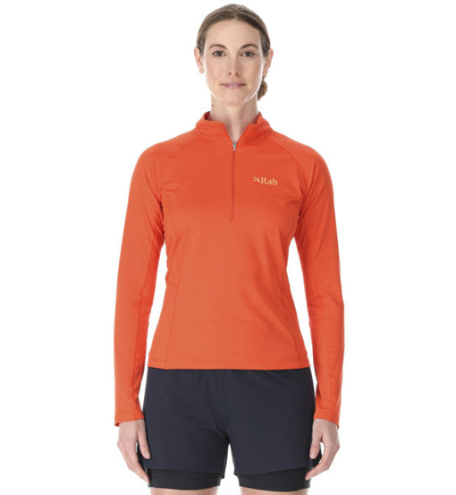 Rab Sonic LS Zip Wmns - maglia a maniche lunghe - donna. Taglia 10