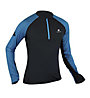 Raidlight R-Light LS - Trail Runningshirt - Herren, Black/Light Blue