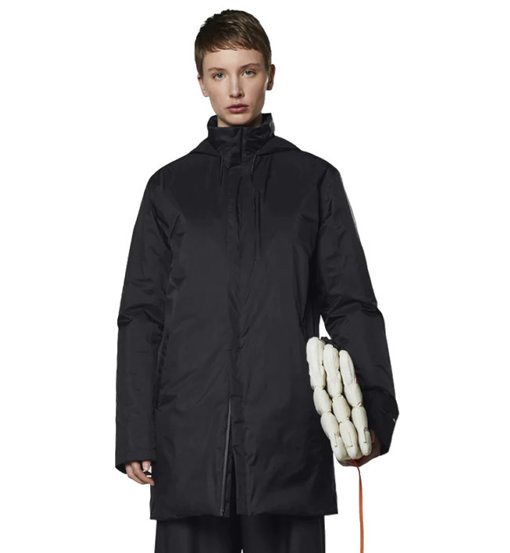 Rains U Padded Nylon Coat - giacca tempo libero - donna. Taglia S
