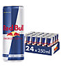 Red Bull Energy Drink 250 ml Pack 24 - Getränk, Grey/Blue