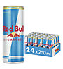 Red Bull Energy Drink Sugar Free 250 ml 24 Pack - Getränk, Silver/Light Blue