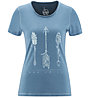 Red Chili Wo Satori III - T-Shirt - Damen, Light Blue/Light Blue