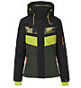 Rehall Karina - giacca da sci - bambina, Black/Yellow