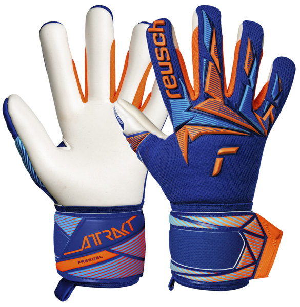 Reusch Attrakt Freegel Advance Jr - Torwarthandschuhe - Kinder, Gr. 5